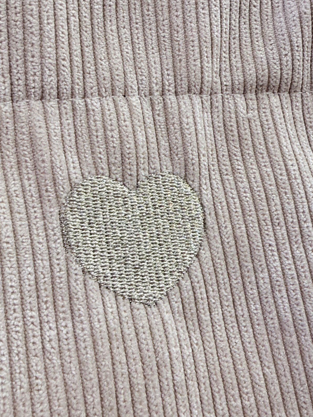 Grand sac cabas en velours côtelé à porter à l’épaule