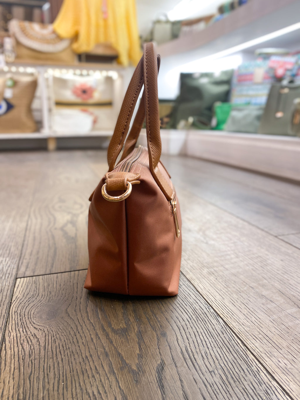 Petit sac à main en nylon imperméable Flora&Co