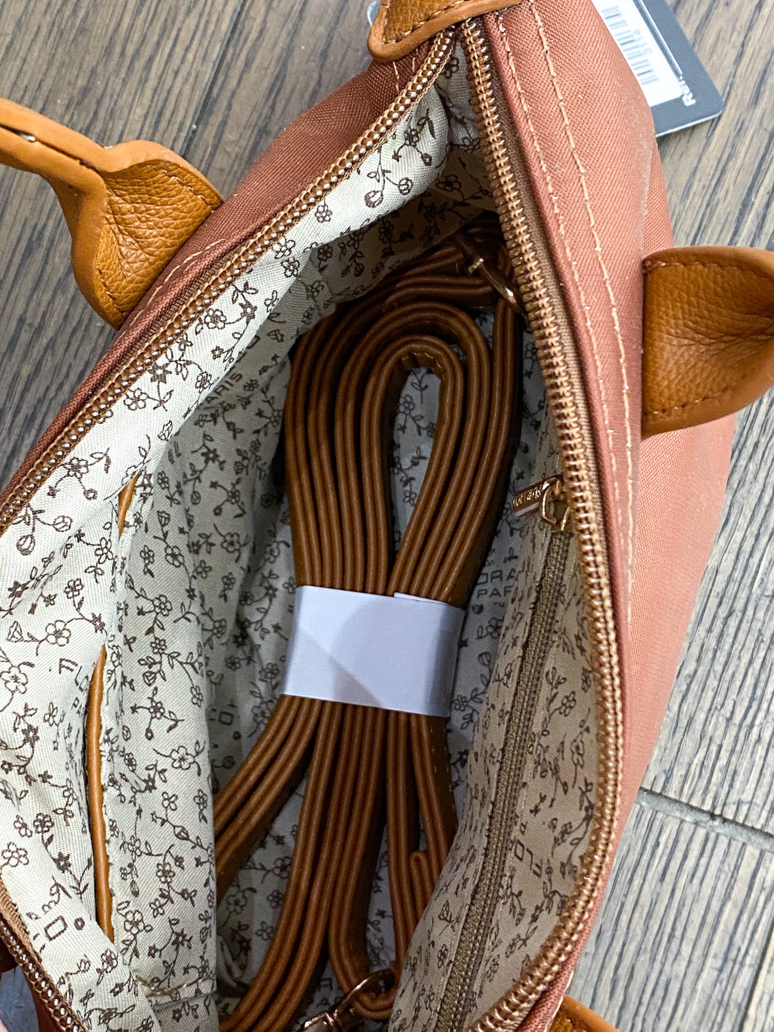 Petit sac à main en nylon imperméable Flora&Co