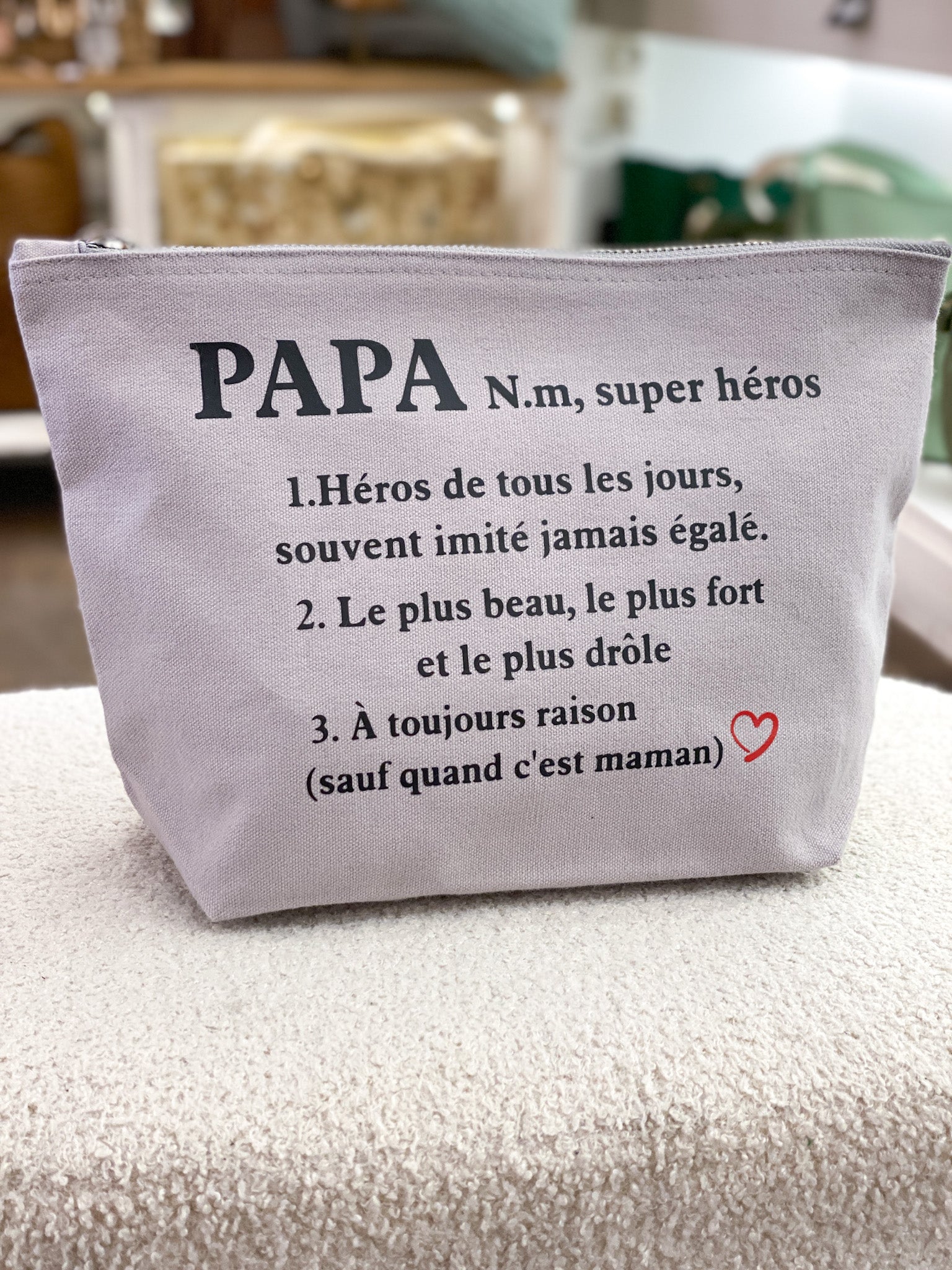 Pochette homme en coton personnalisée