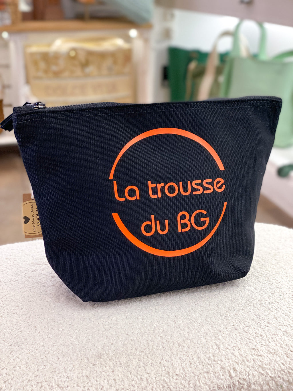 Pochette homme en coton personnalisée