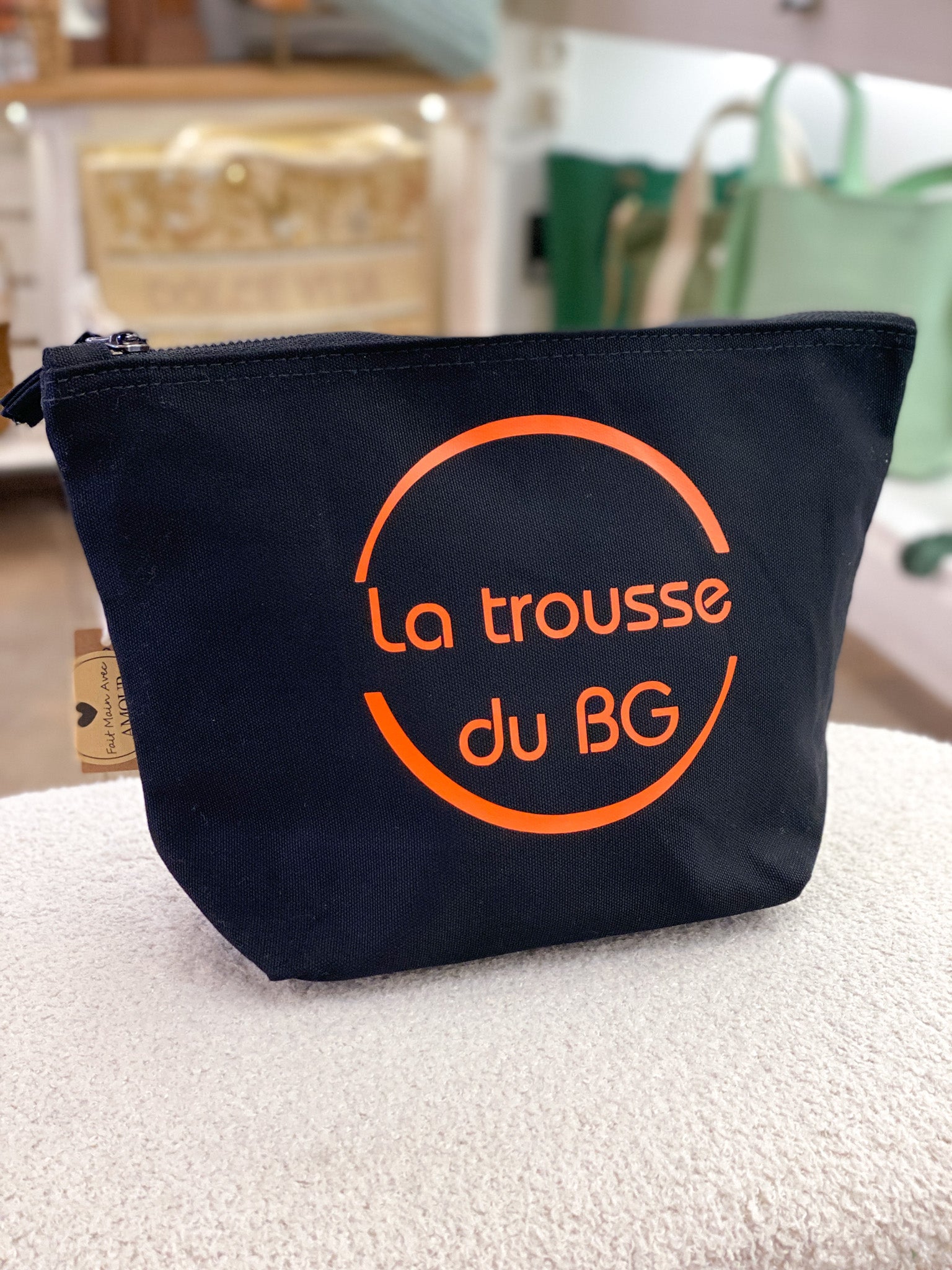 Pochette homme en coton personnalisée