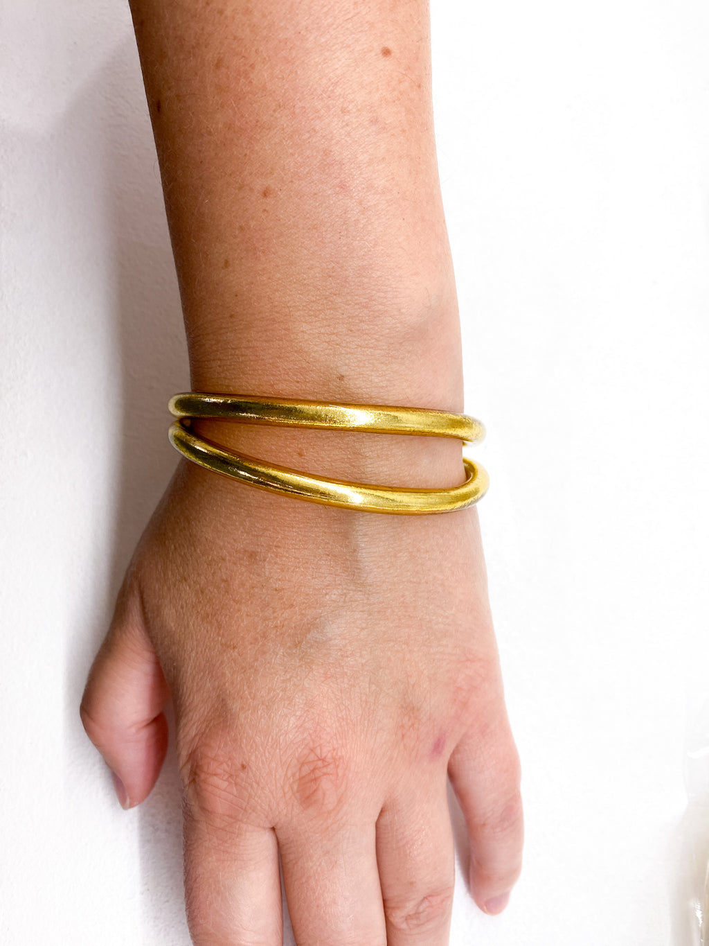 Bracelet bouddhiste doré épais Ikita