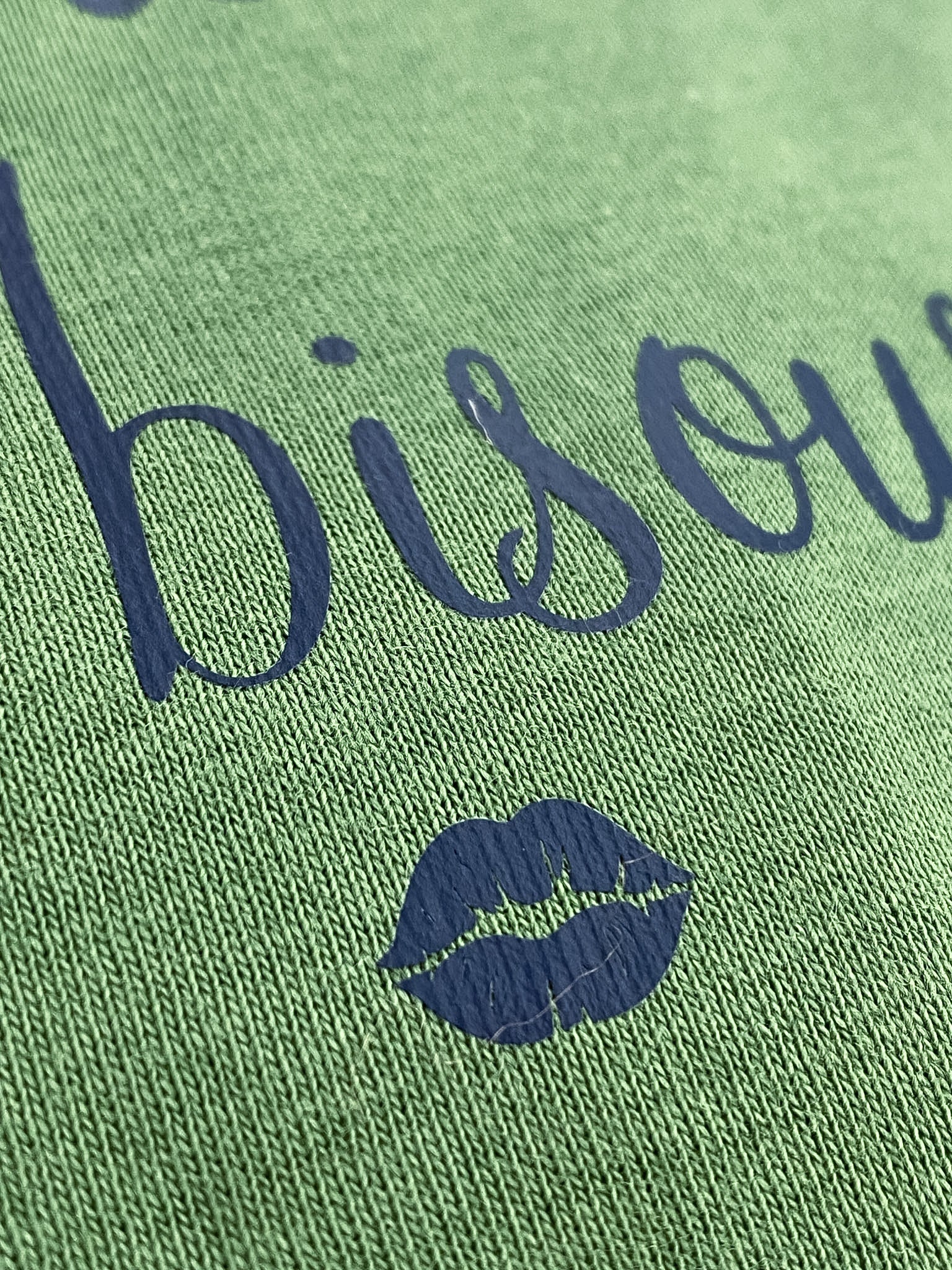 Body bébé personnalisé vert – manches courtes