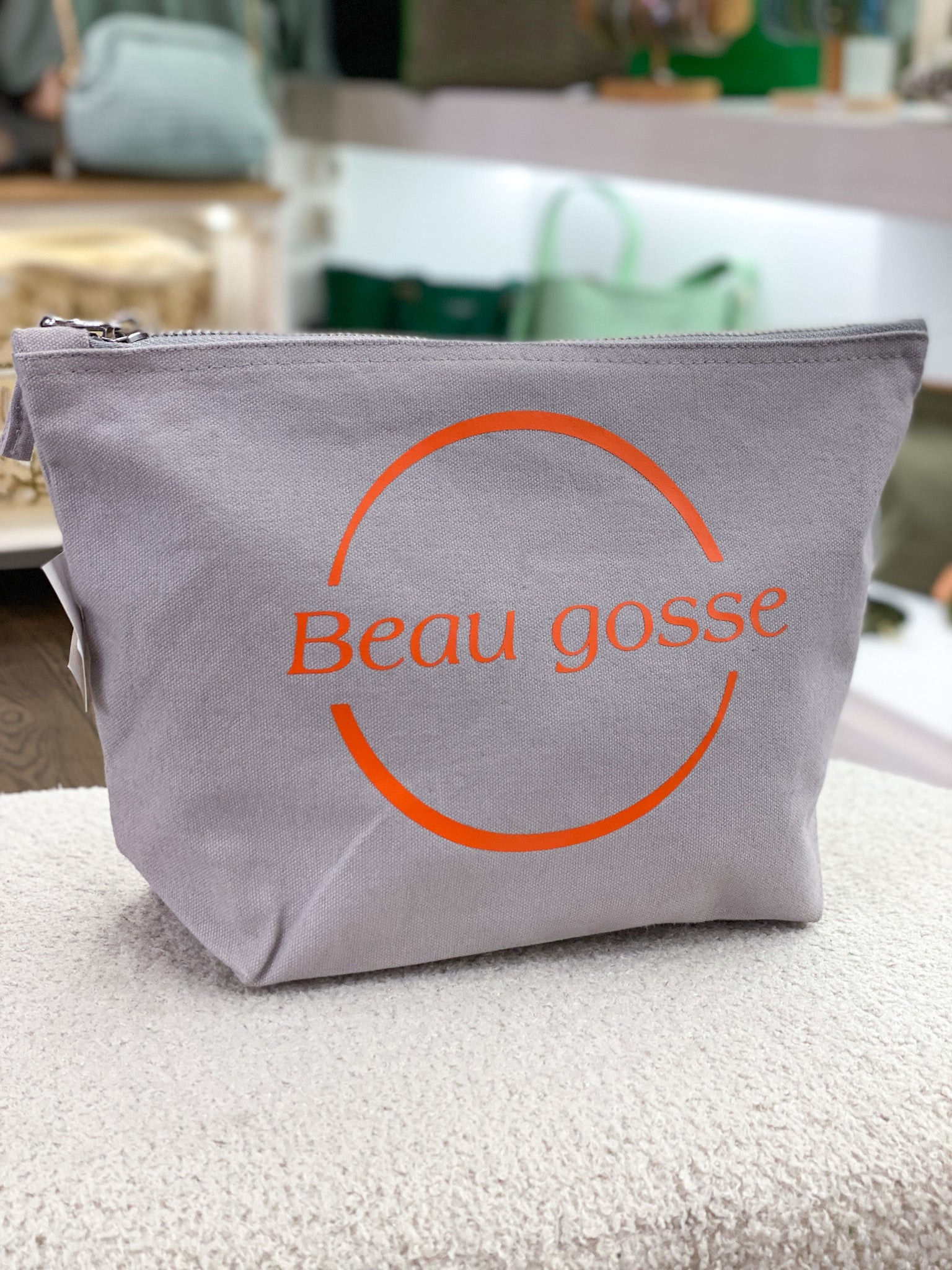 Pochette homme en coton personnalisée