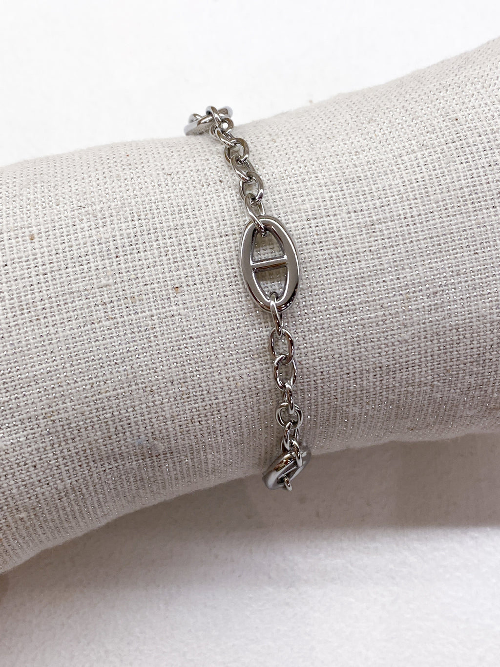 Bracelet en acier inoxydable chaîne épaisse avec maillons