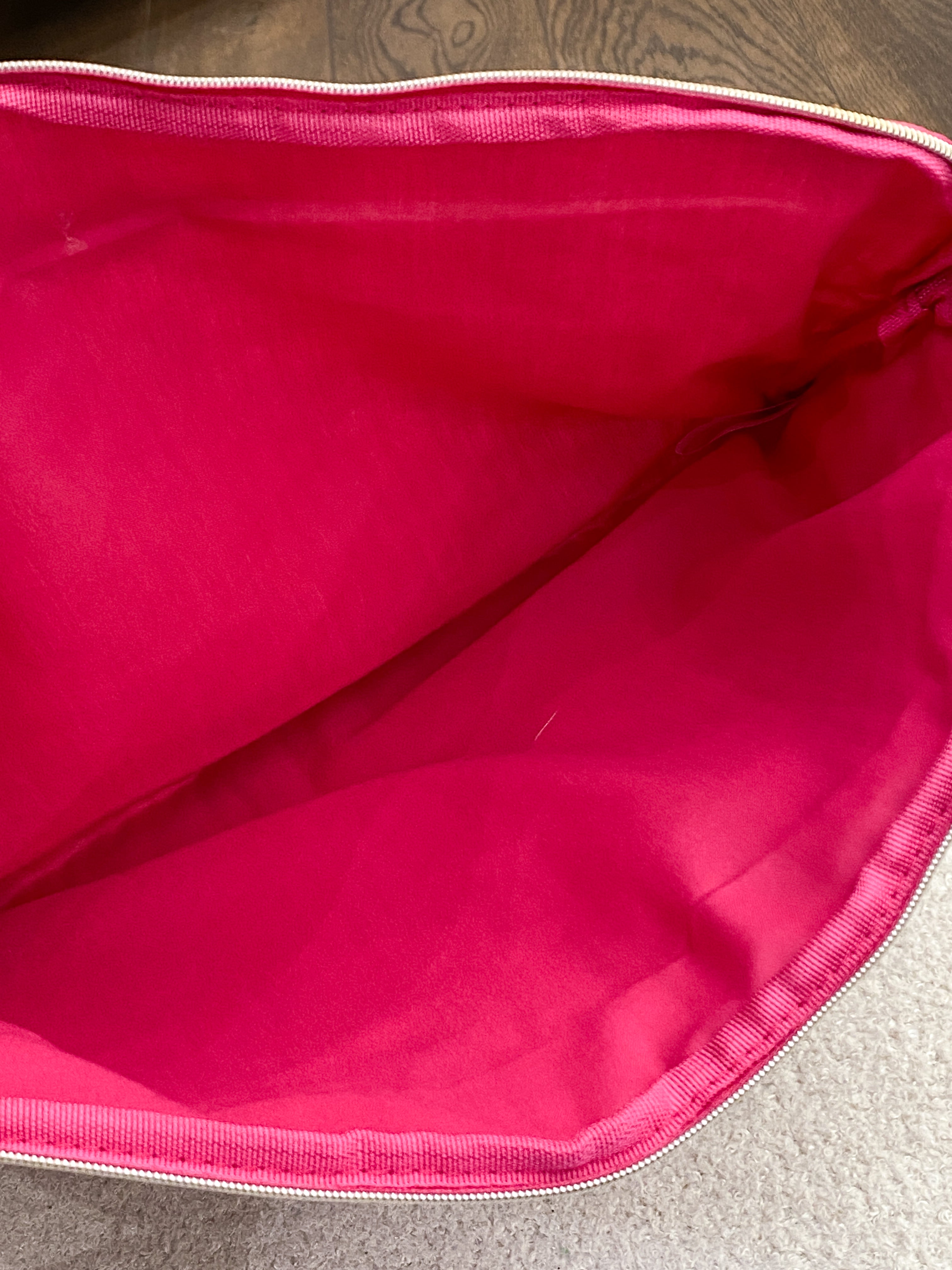 Pochette ordinateur fleurie La P’tite Cachottière