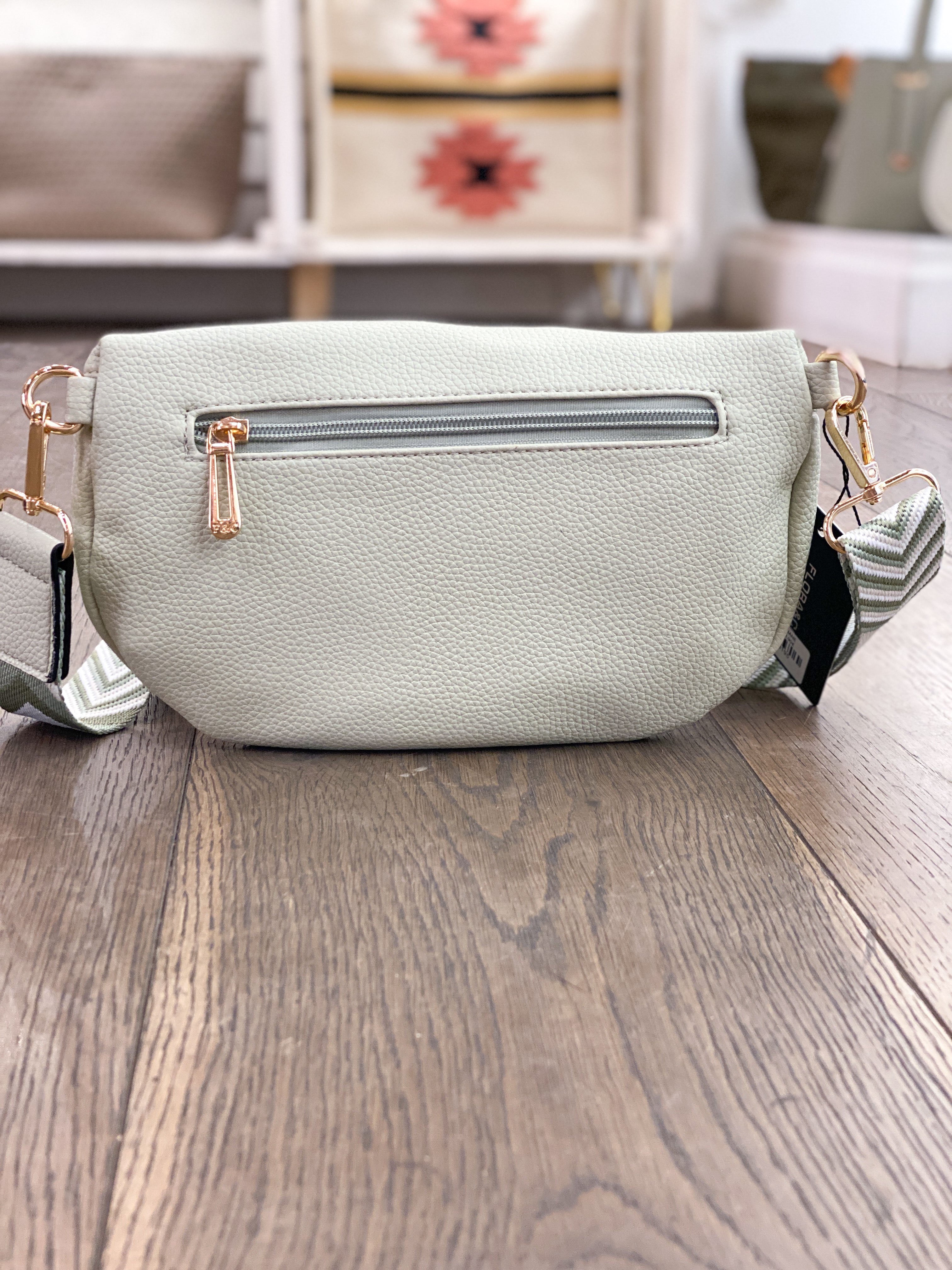 Sac banane en simili cuir Flora&Co