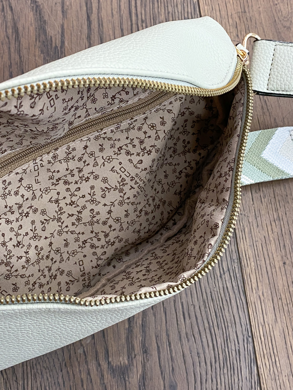 Sac banane en simili cuir Flora&Co