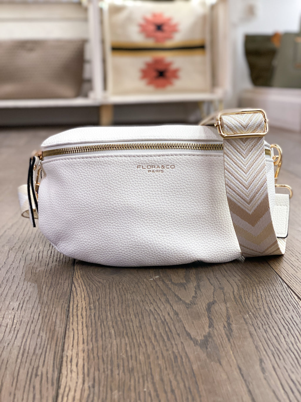 Sac banane en simili cuir Flora&Co