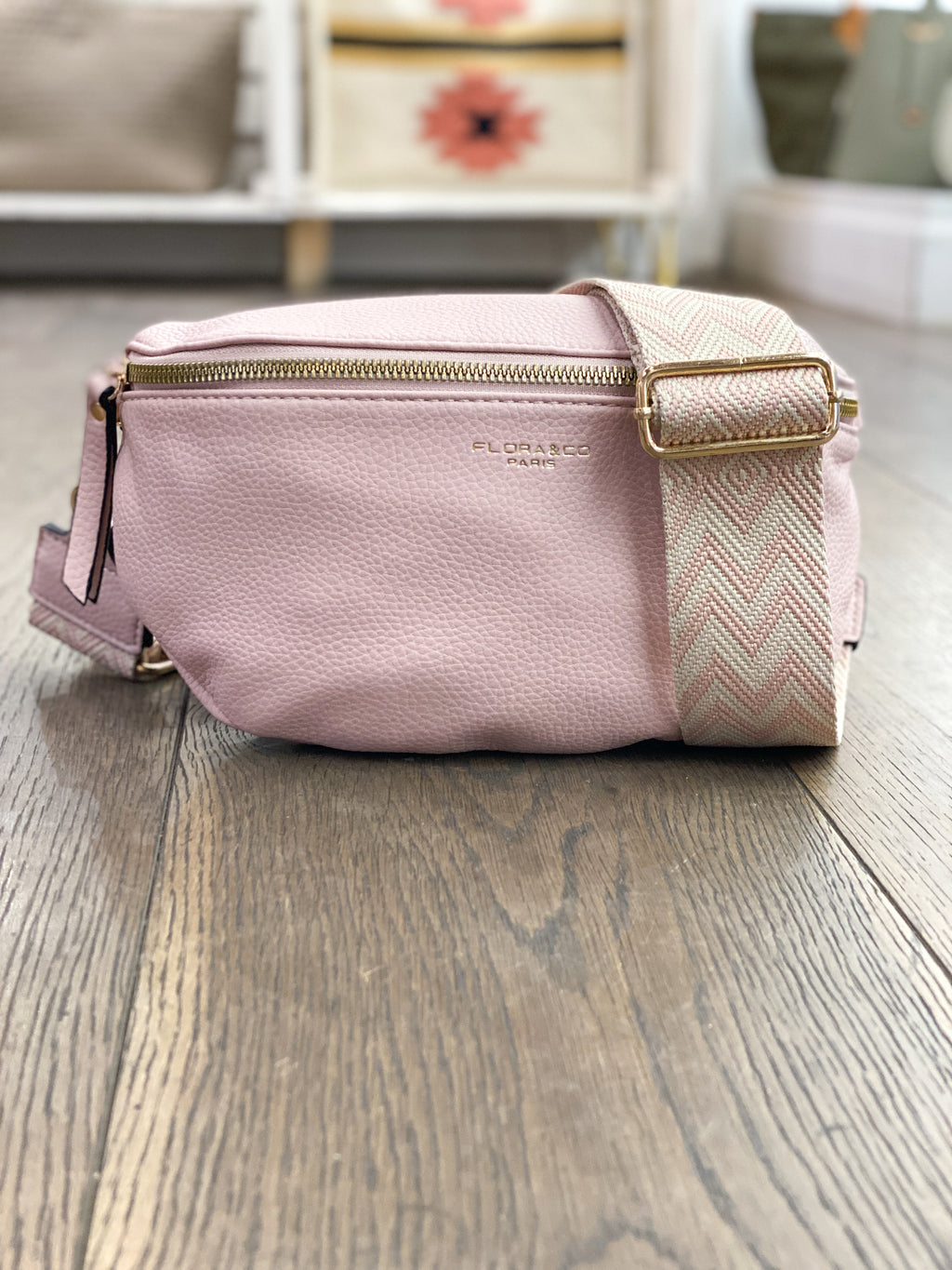 Sac banane en simili cuir Flora&Co