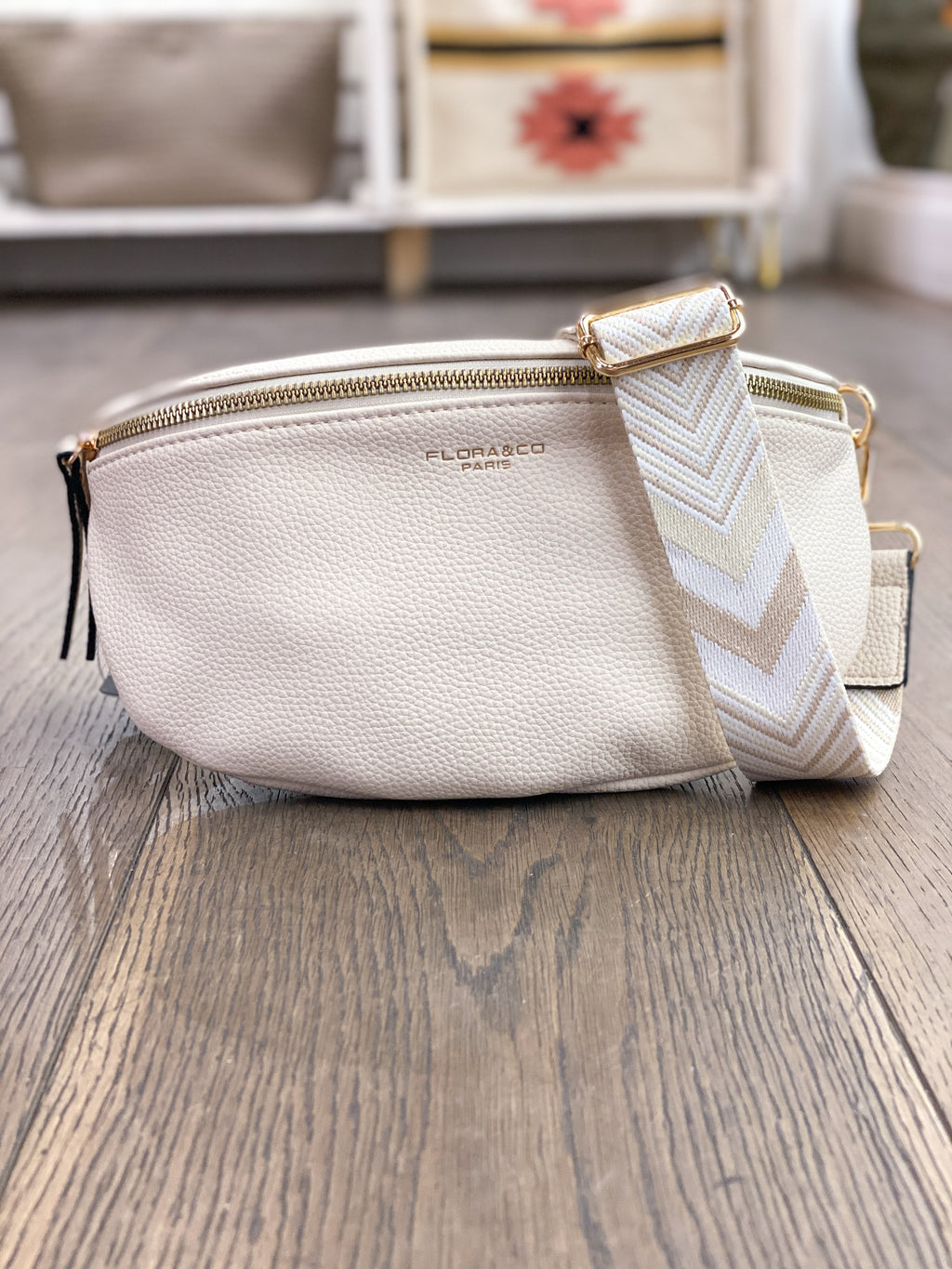 Sac banane en simili cuir Flora&Co