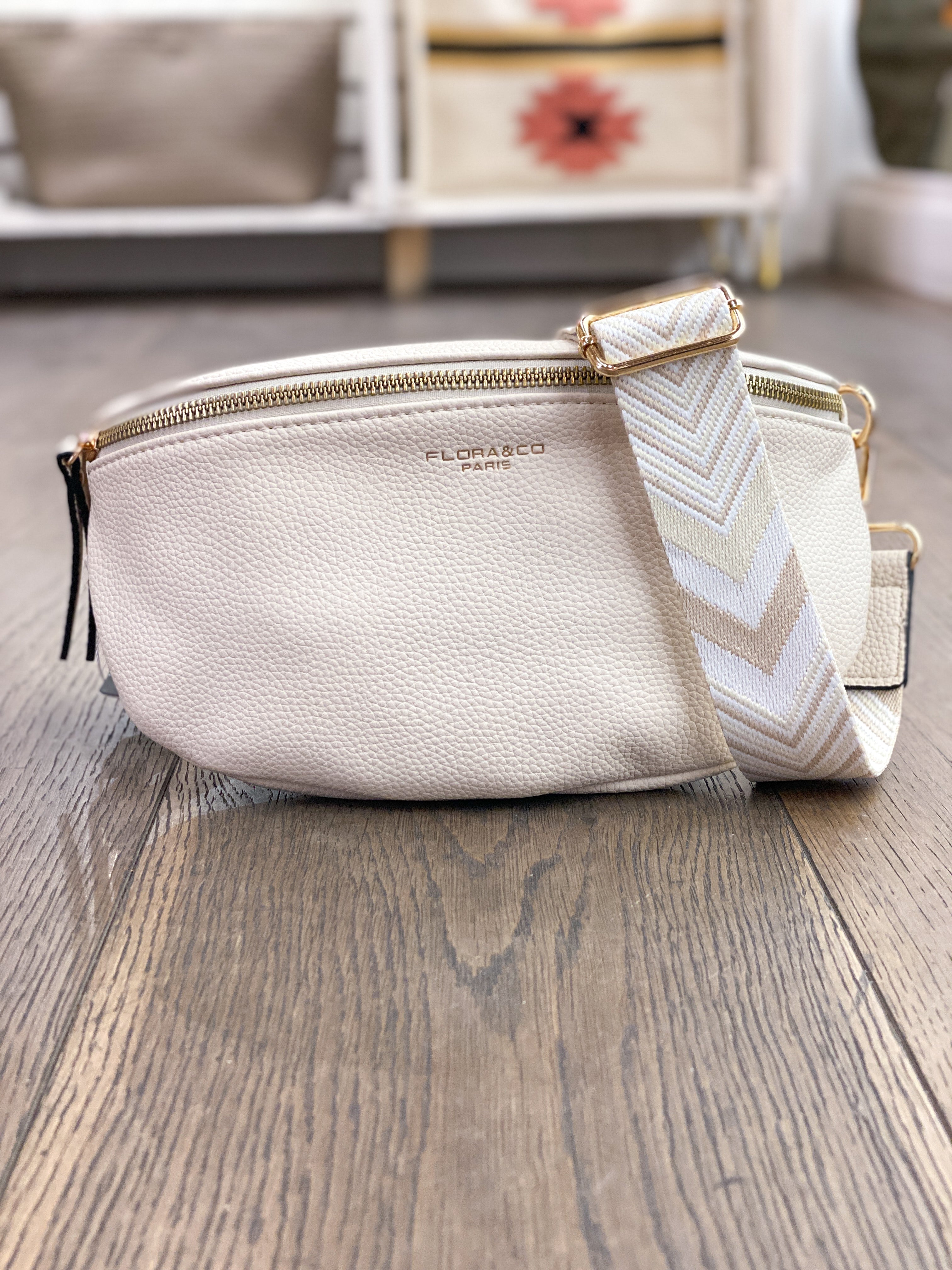 Sac banane en simili cuir Flora&Co