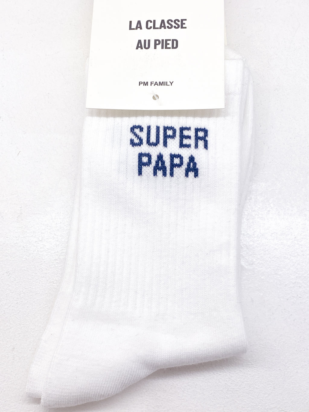 Chaussettes homme en coton message pour papa